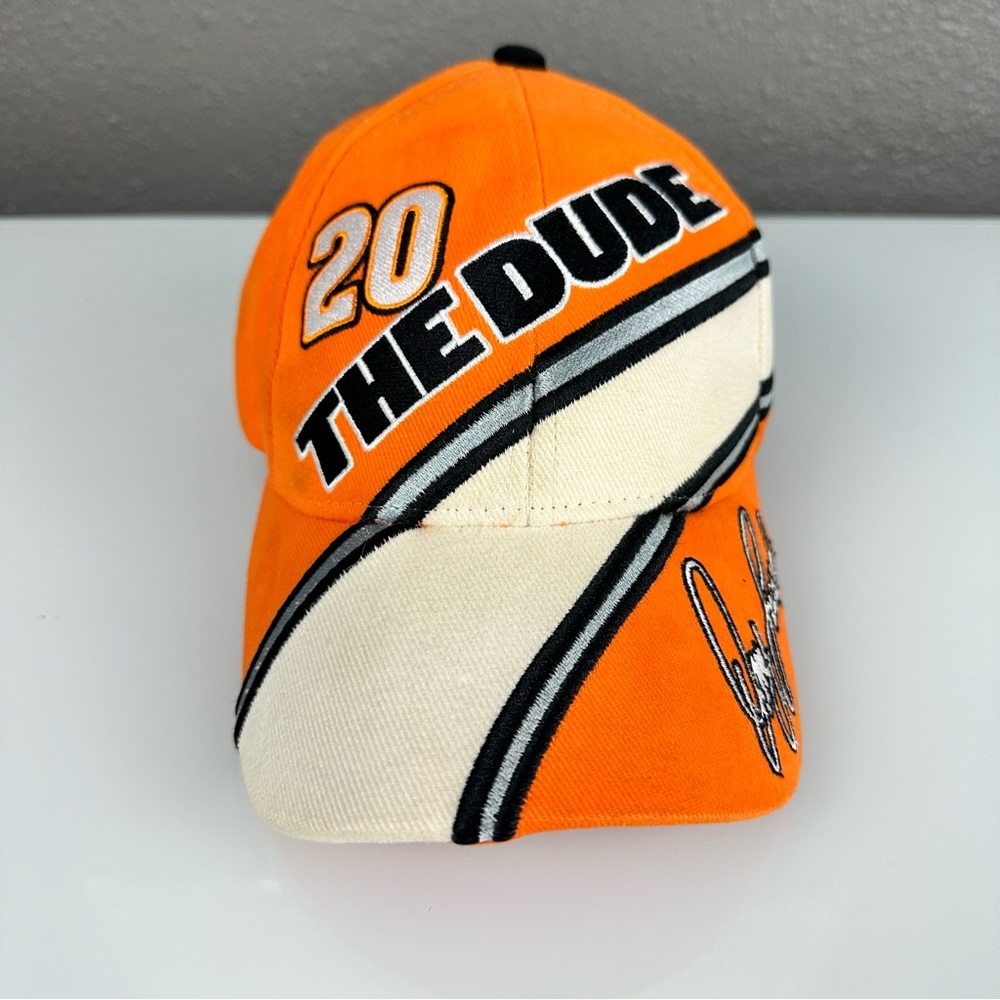 Tony Stewart Motorsports “The Dude” #20 NASCAR Cap Hat Snapback Adjustable Rare